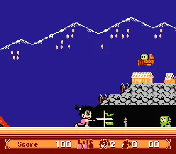 Kaiketsu Yancha Maru 2 - Karakuri Land (Japan) screen shot game playing